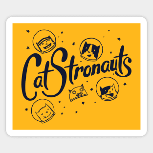 CatStronauts Logo Sticker